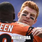 Hail Hydra Bengals | HAIL HYDRA | image tagged in hail hydra bengals | made w/ Imgflip meme maker