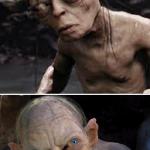 Gollum Nice Nasty meme