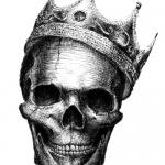 skull crown meme
