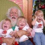 Santa Scares Kids