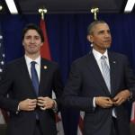 Trudeau and Obama 2