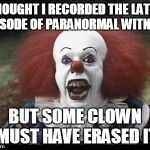 Scary Clown Meme Generator - Imgflip