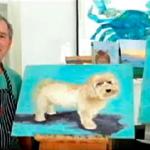 george bush painting