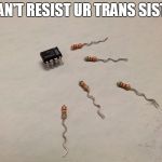 And that's how computers are made | I CAN'T RESIST UR TRANS SISTER | image tagged in and that's how computers are made | made w/ Imgflip meme maker