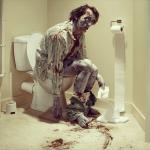 zombie toilet meme