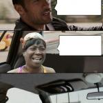 the rock driving sweet brown empty seat