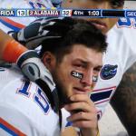 tim tebow crying 