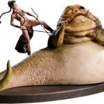 Leia kills Jabba