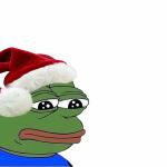 sad pepe xmas