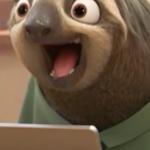 zootopia sloth meme