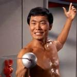 George Takei fencing