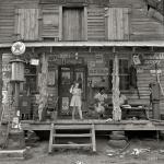 "Daughter of tobacco sharecropper at country store. Person Count