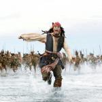 Jack sparrow running for his life 