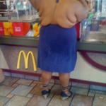 Fat McDonalds Lady