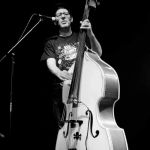 Rockabilly bass | FEEL THE BURNS | image tagged in rockabilly bass | made w/ Imgflip meme maker