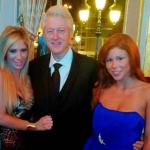 Bill Clinton with porn stars