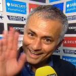 mourinho waving