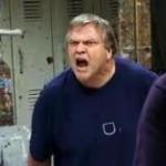 Meatloaf yelling