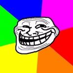 Troll Face Colored Reverse