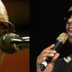 Ray Charles and Stevie Wonder