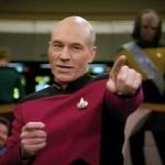 Captain Picard pointing