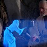 Princess Leia hologram meme