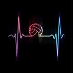 Volleyball heartbeat meme