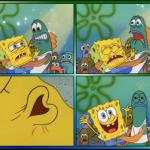 Sponge Bob Breaks Pants meme