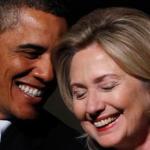 hillary obama laughing new year promises peasants 