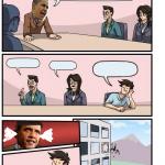 Boardroom meeting Obama