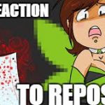 disgusted fairy | MY REACTION TO REPOSTS | image tagged in disgusted fairy | made w/ Imgflip meme maker
