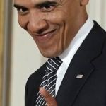 Creepy Obama | I LIKE TO TOUCH GOAT BUTTS. | image tagged in creepy obama | made w/ Imgflip meme maker