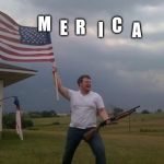 Gun loving conservative | A C R I M E | image tagged in gun loving conservative | made w/ Imgflip meme maker
