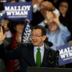 Dan Malloy Waving