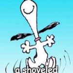 Snoopy dance | Happiness is... a shoveled path to my car | image tagged in snoopy dance | made w/ Imgflip meme maker