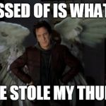 Alan Rickman | I'M PISSED OF IS WHAT I AM! BOWIE STOLE MY THUNDER! | image tagged in alan rickman | made w/ Imgflip meme maker