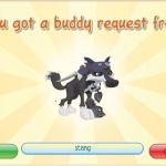 Animal Jam - When I get a request.. | image tagged in animal jam - when i get a request | made w/ Imgflip meme maker
