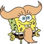 Spongebob with beard