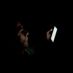 Cell phone in the dark