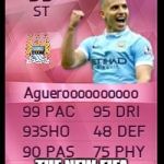 Aguero | BREAKING NEWS; THE NEW FIFA 17 CARD FOR AGUERO | image tagged in aguero | made w/ Imgflip meme maker