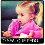 O sea, qué pedo