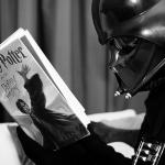 Darth Vader reading Harry Potter meme