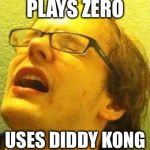 Monkey Business  | PLAYS ZERO; USES DIDDY KONG | image tagged in mew2k,diddy,super smash bros,zero,up throw | made w/ Imgflip meme maker