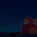 Lion king starry night