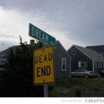 dead end dream sign meme