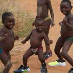 African Kids with Nikes