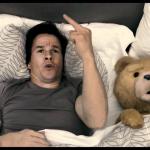 ted bed middle finger