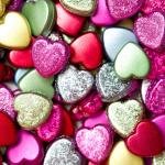 colorful hearts