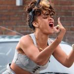 Rihanna Pissed Off