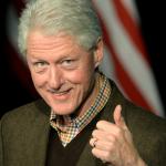 Bill Clinton thumbs up